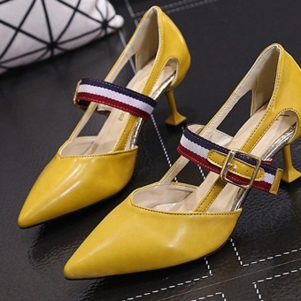(Imported)BEST-JVHG 2017 Summer Korea Fashion Hot Women Heeled Sandals With Platform Party Heeled Toe Slipper Sandals - Intl Pebruari 2019 - 2 (Imported)BEST-JVHG 2017 Summer Korea Fashion Hot Women Heeled Sandals with platform Party Heeled Toe Slipper Sandals - intl - 2