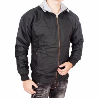 Gambar jaket Fashion parasut distro   DC Hitam