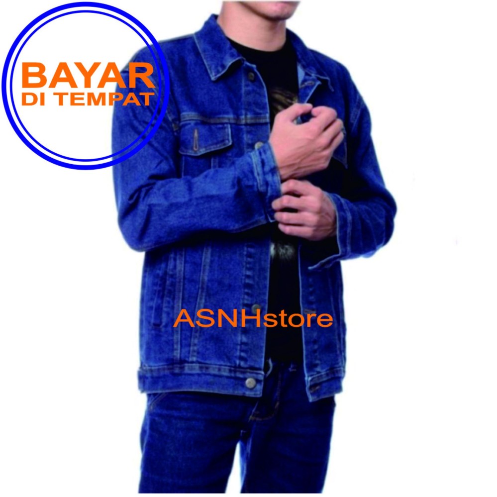 Jaket Jeans / Jaket Denim Pria