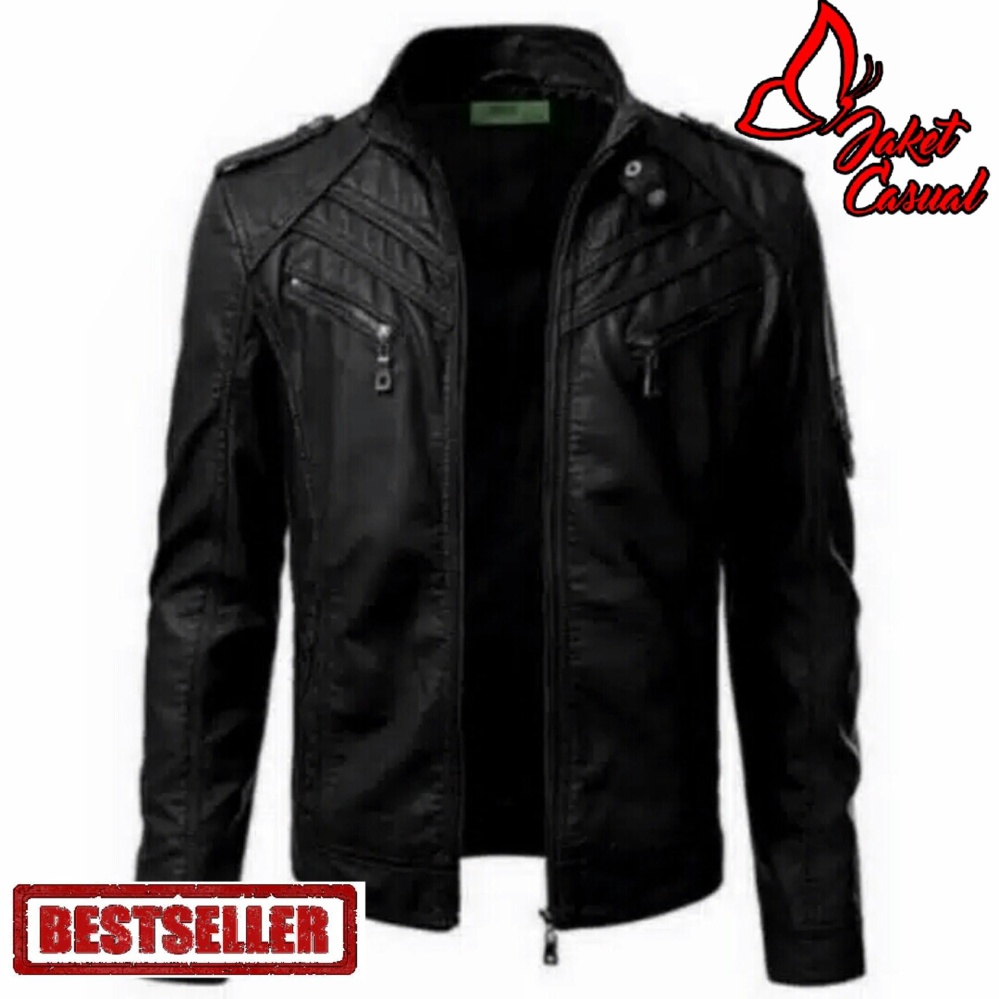 Jaket Kulit Motor Terbaru / Jaket Bikers dan Group Motor