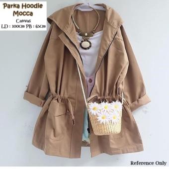 Jual Jaket Parka Hoodie Mocca Online Terjangkau