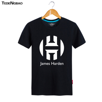 Gambar James remaja lengan pendek t shirt basket olahraga t shirt (10)