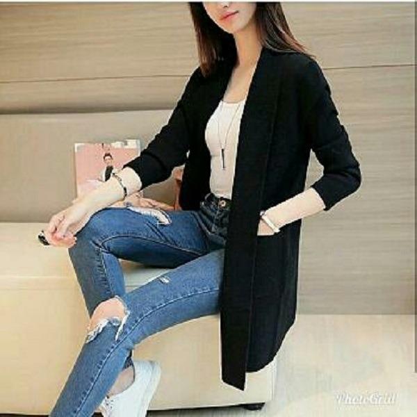 J&C Kardigan Cardy Babytery / Outer Wanita / Kardigan Wanita / Kardigan Jersey / Kardigan Panjang / Vest Wanita / Jaket Wanita / Outer Muslim / Hijab Fashion / Hijab Style