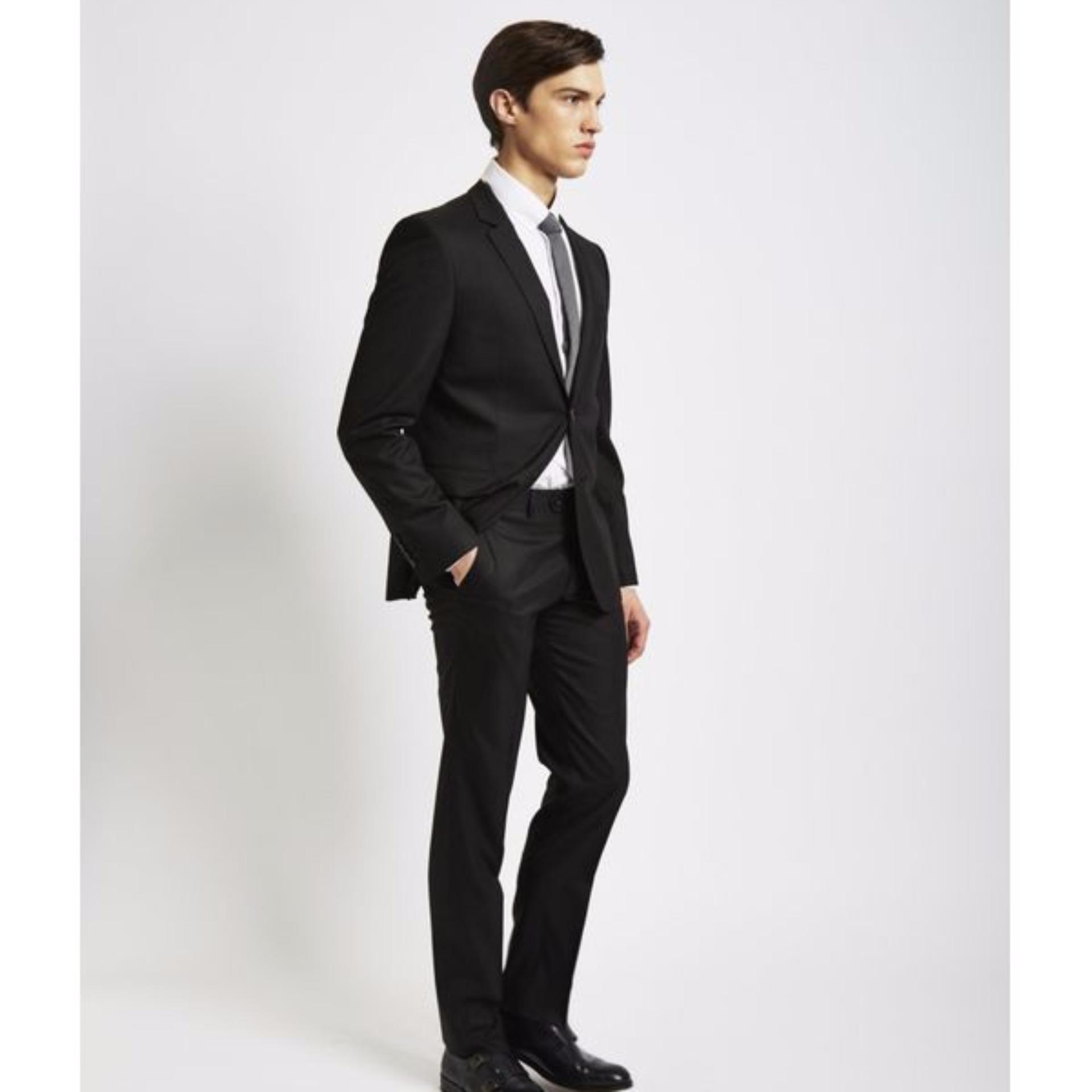 Jas Blazer - Jas dan Celana Pria Hitam Fashionable