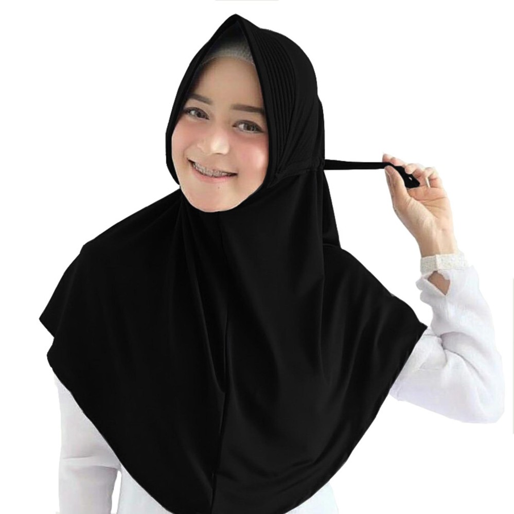 Jilbab Instan Serut Jokowi Jersey ( Kerudung instan, jilbab khimar) Jilbab Instan Serut Jokowi Jersey ( Kerudung instan, jilbab khimar)