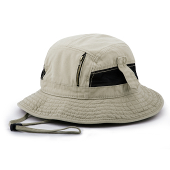 Gambar Juniper pria topi matahari topi (Khaki)
