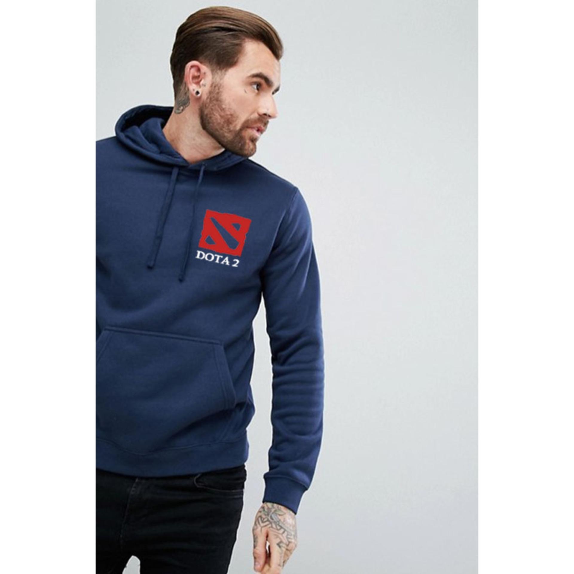 Just Cloth Jaket Pullover Gaming Dota 2 - Hitam