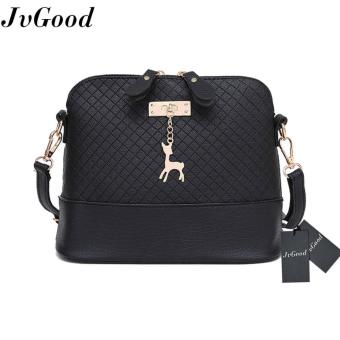 JvGood Tas Selempang Wanita Ukuran Kecil Hias Gantungan