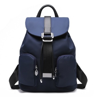 jual kecil segar berkapasitas besar tas ransel tunggal gesper sabuk baru tas wanita biru tua jual kecil segar berkapasitas besar tas ransel tunggal gesper sabuk baru tas wanita biru tua