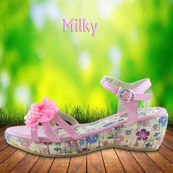 Gambar KIPPER type Milky Sepatu Sandal Anak Perempuan   Merah Muda