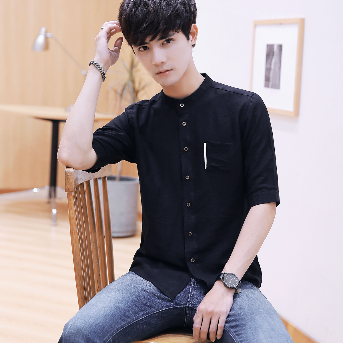Terbaru 19 Baju Korean  Style  Pria 