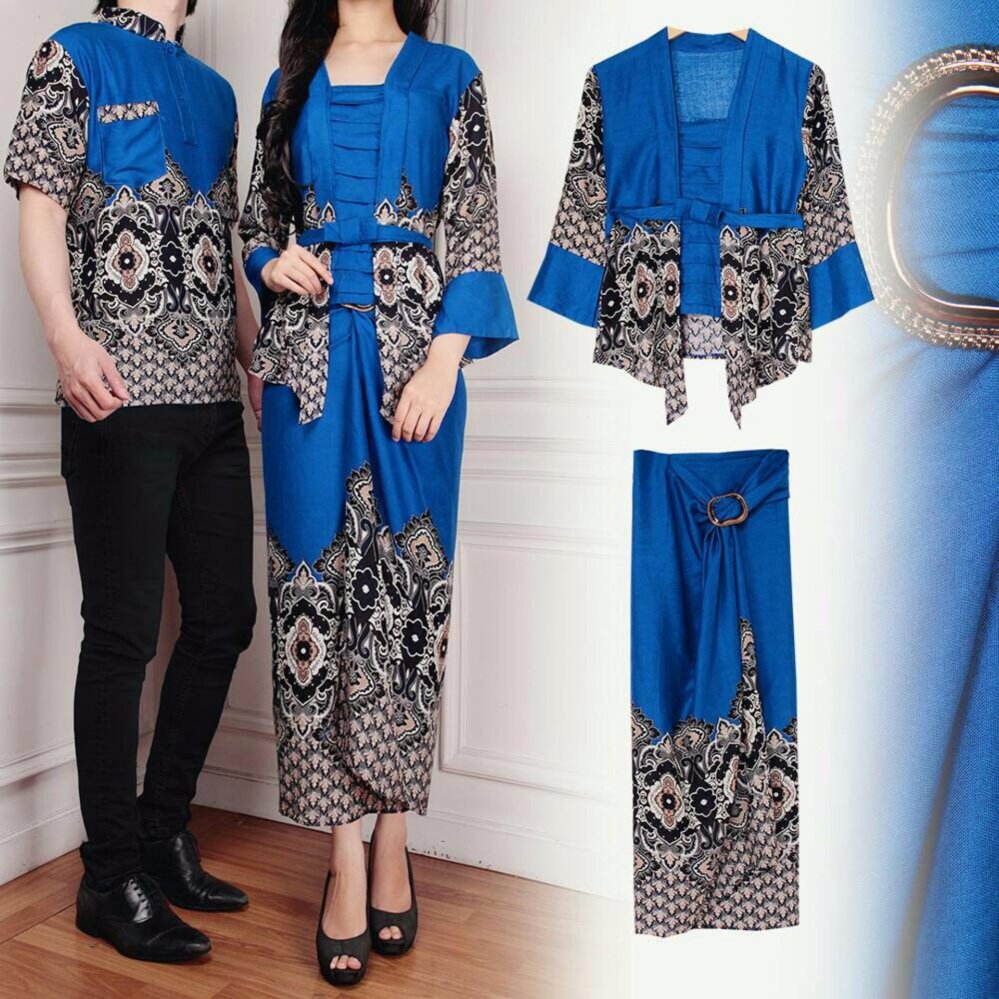 MURAH LF Couple  Baju  Batik Couple  Kebaya Kutu Baru Kemeja 
