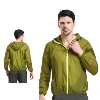 Lightweight Rainwear Ultra-thin Breathable Quick-drying Cycling Running Windbreaker Jacket - Intl Pebruari 2019 - 2 Lightweight Rainwear Ultra-thin Breathable Quick-drying Cycling Running Windbreaker Jacket - intl - 2