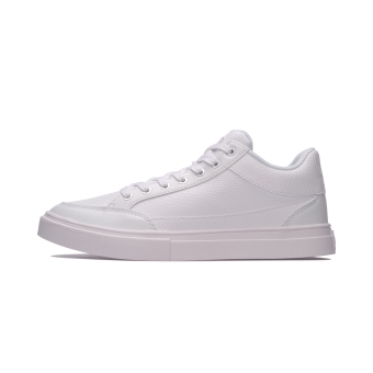 Gambar LINING Agcm143 Tahan Slip Sepatu Kets Putih Sepatu Santai (Dasar putih)