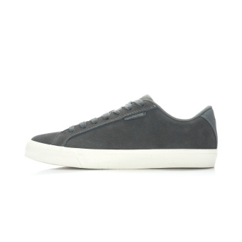 Gambar LINING ALCJ023 retro musim semi dan musim gugur kasual sepatu olahraga sepatu pria (Dingin abu abu putih)