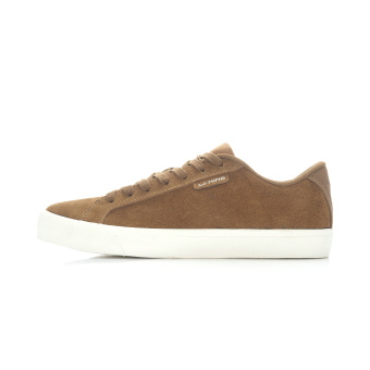 Gambar LINING ALCJ023 retro musim semi dan musim gugur kasual sepatu olahraga sepatu pria (Mink coklat putih)