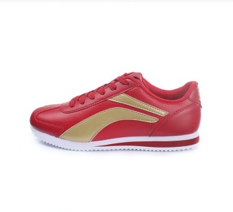 Gambar LINING alck031 1 musim semi kehidupan baru sepatu (Man manik manik Hong emas)