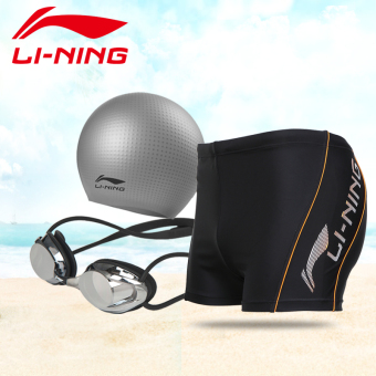 Gambar LINING asli balap ras kacamata coating (109 hitam bagian peningkatan jas)