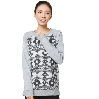 Gambar LINING awdk272 seri baru perempuan kepala tidak ada topi lengan sweater (AWDK272 3)