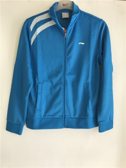Gambar LINING awdk338 1 wanita sweater tidak ada cap cardigan (Seperti gambar)