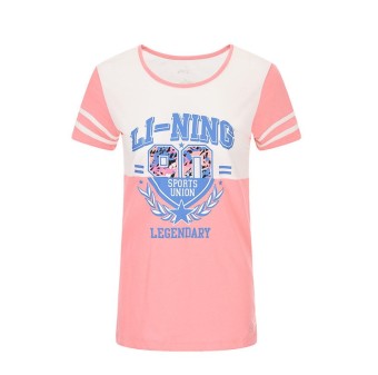 Gambar LINING bekerja sama bagian panjang t shirt (AHSK328 2)