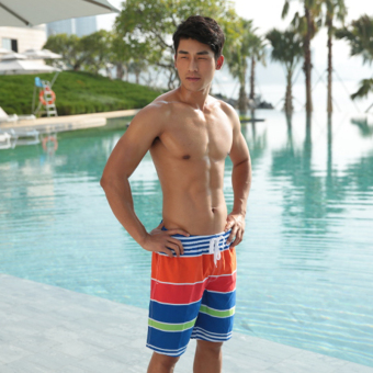 Gambar LINING pria dan lima celana celana pantai celana (Warna)