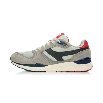 Gambar LINING sepatu casual sepatu pria (Abu abu biru tua biru Phoenix Hong)