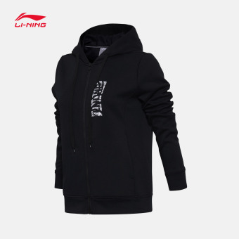 Gambar LINING Shishang ms. baru seri kebugaran pakaian sweater (Standar hitam)