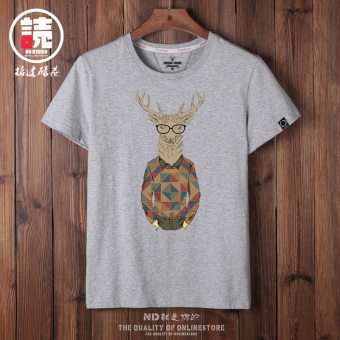 Jual Longgar Jepang Rusa Katun Lengan Pendek T shirt (Abu abu Pak Rusa
retro cix) (Abu abu Pak Rusa retro cix) Online Murah