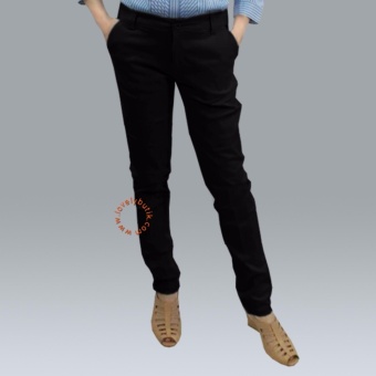 Lovely Plain Chinos Pencil Pants Celana Kerja Wanita - Black Pebruari 2019 - 3 Lovely Plain Chinos Pencil Pants Celana Kerja Wanita - Black - 3