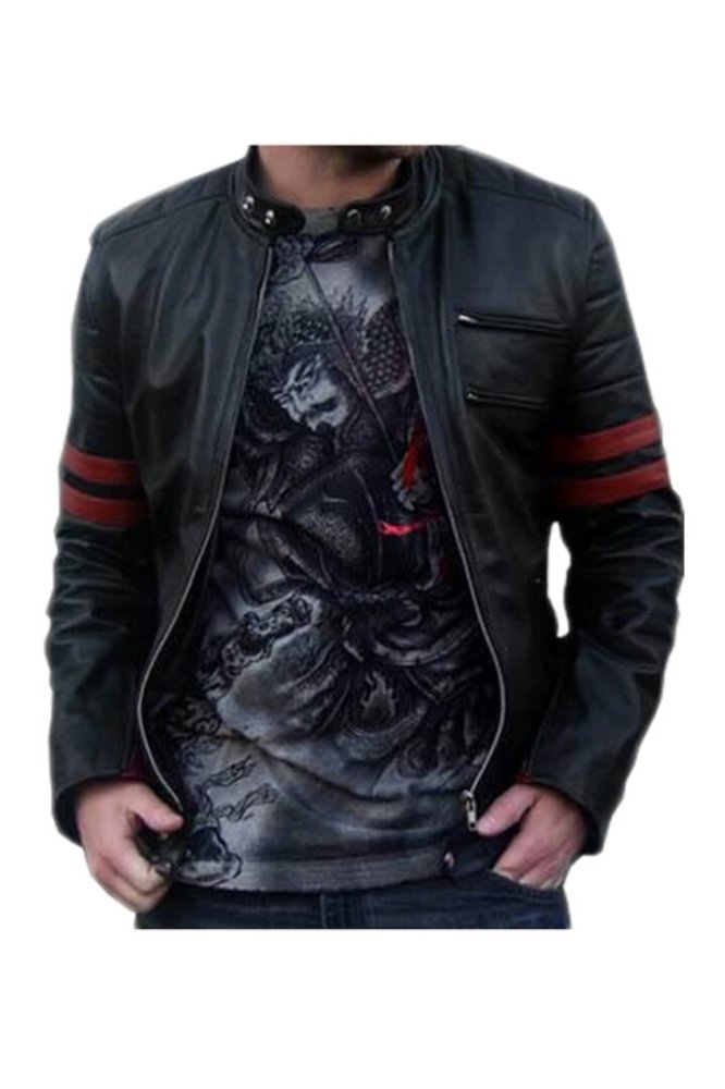 Lucky Jaket SK Kulit Hitam