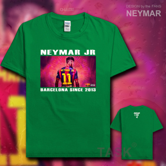 Harga Ma Er neymar11 katun pakaian sepak bola lengan pendek penuh kasih
kemeja t shirt (Lengan pendek Irlandia hijau) Online Murah