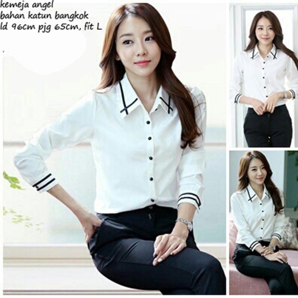 Mamamia Collection - kemeja Wanita Moussy Navy Mamamia Collection - kemeja Wanita Moussy Navy