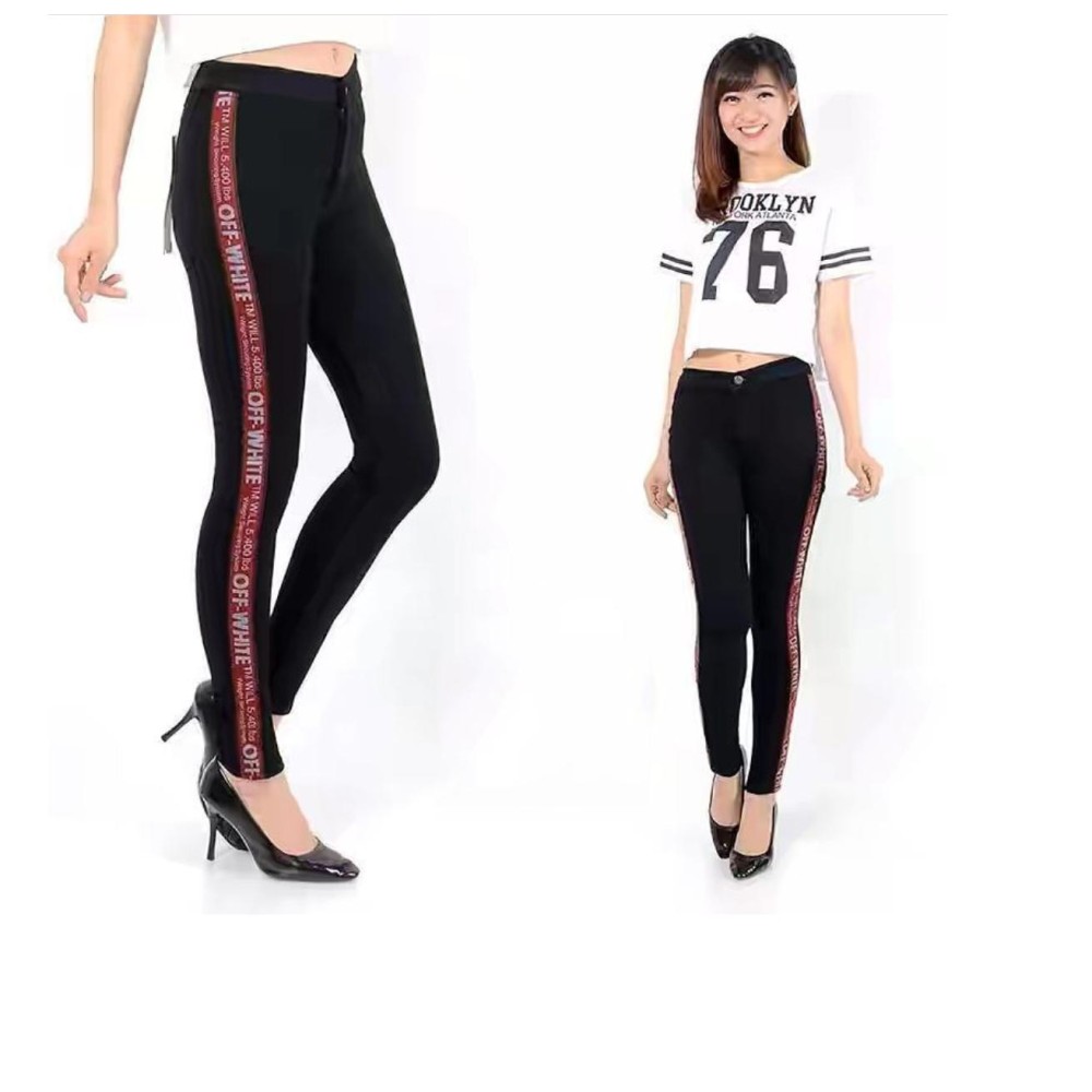 master jeans celana lis off white model terbaru