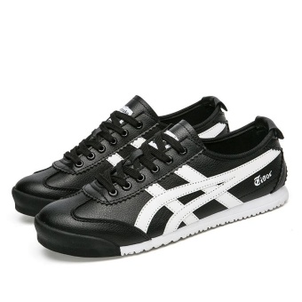 Gambar NDZ Onitsuka Akan Shoes ? Leather P38?High Quality   FASTDELIVERY?(Black)   intl