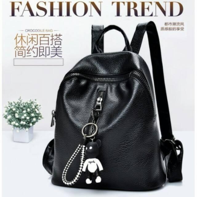 NEW ARRIVAL QQ810191-BAG RANSEL GANTUNGAN TAS IMPORT WANITA MURAH KOREA STYLE