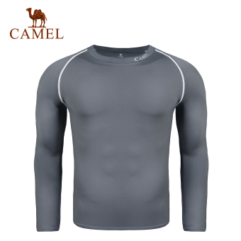 Gambar New Camel kebugaran pakaian Workout (A7W2V3103 tinta abu abu)