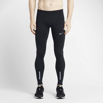 Gambar NIKE MEN TECH TIGHT BLACK 642828 010 S 2XL 01    intl