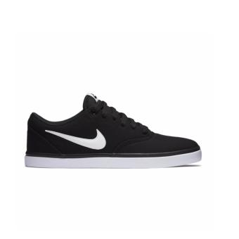 Gambar Nike Sb Check Solar Cnvs Sneakers Olagraga Pria   Black White