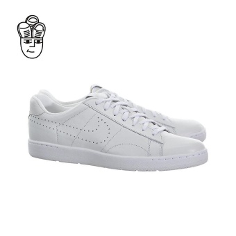 Gambar Nike Tennis Classic Ultra Leather Retro Shoes White   White Black749644 110   intl