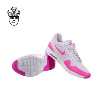 Gambar Nike Women s Air Max 1 Ultra Moire Running Shoes Bleached Lilac  Pink Blast White 704995 501   intl