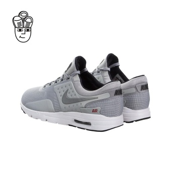 Gambar Nike Women s Air Max Zero QS Running Shoes Metallic Silver863700 002   intl