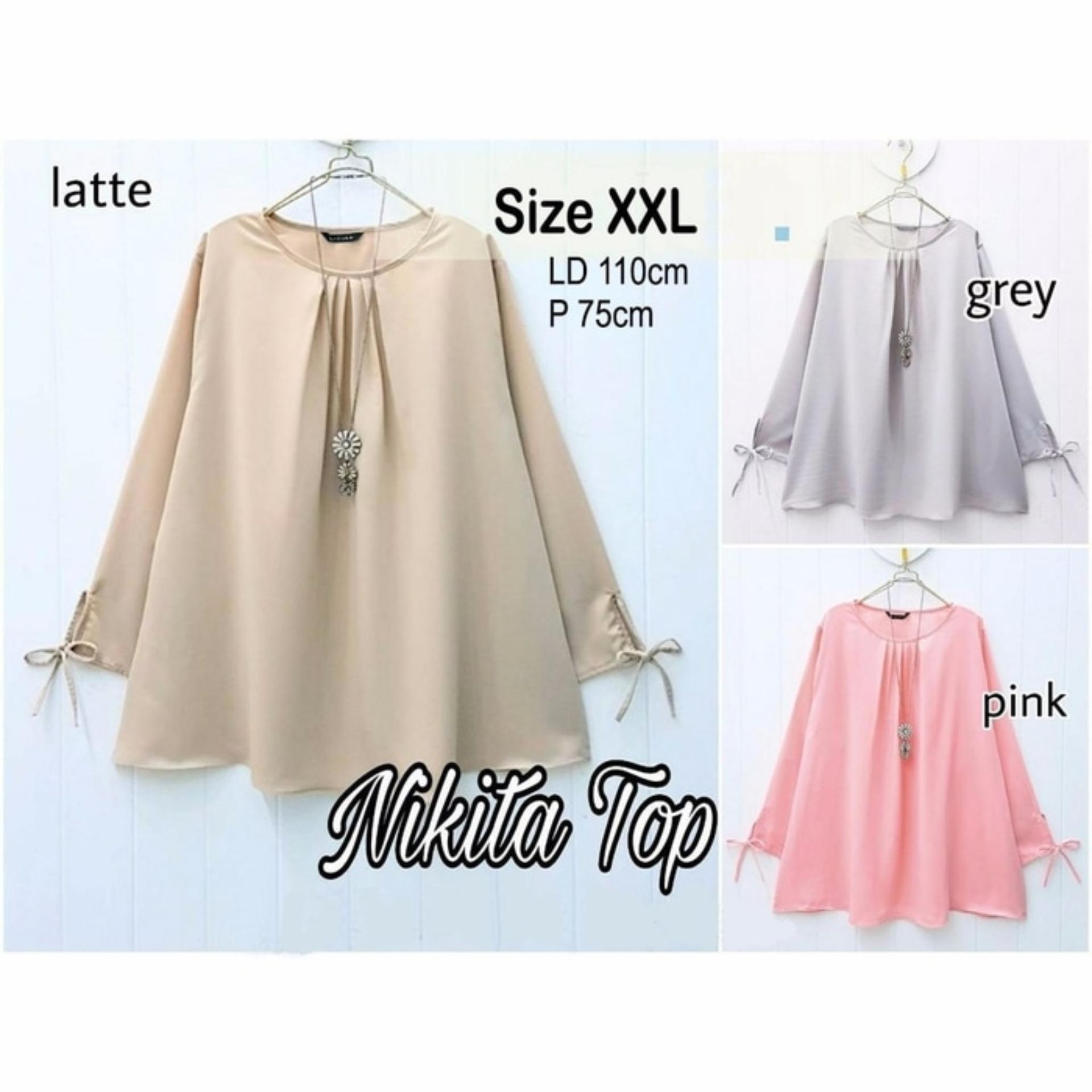 Nikita Top - Blouse - Atasan Wanita - Atasan Muslimah