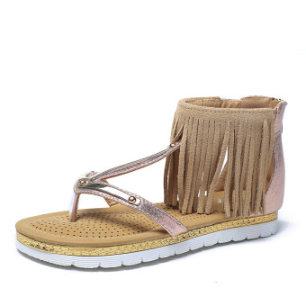 Jual Perempuan klip kaki wanita hamil datar dengan sandal 