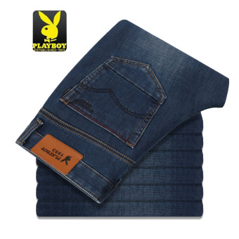 Penawaran Bagus PLAYBOY Tambah Beludru Lebih Tebal Model Emas Beludru Hangat Kasual Celana Panjang Jeans (