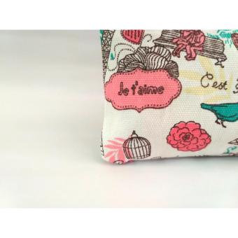 Pilihan Model Pouch kanvas motif murah dan Variasinya .