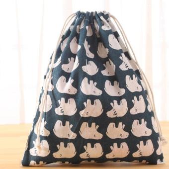 Ransel Unisex Fashion Coconiey Cetak Biru Bebas Pengiriman Tasransel Serut - International Juni 2018 - 2 Ransel Unisex Fashion Coconiey cetak biru bebas pengiriman tasransel serut - International - 2