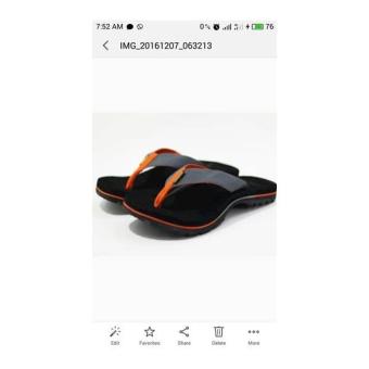 Gambar Sandal Sendal Sancu Gunung Extreme Pria Oren Orange Cowo Jepit