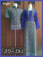 Sarimbit Gamis Batik Couple Baju Pasangan Batik Pekalongan Murah 17
