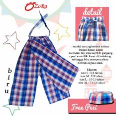 SARUNG ANAK INSTAN CELANA KARAKTER ATLAS ORANGE RABBANI FREE PECI ../